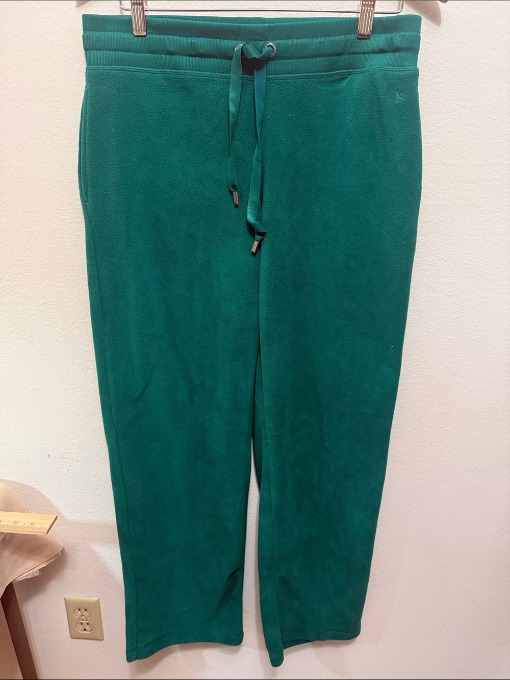 Danskin Now Women’s Large 12-14 Green Teal Sweatpants Joggers
